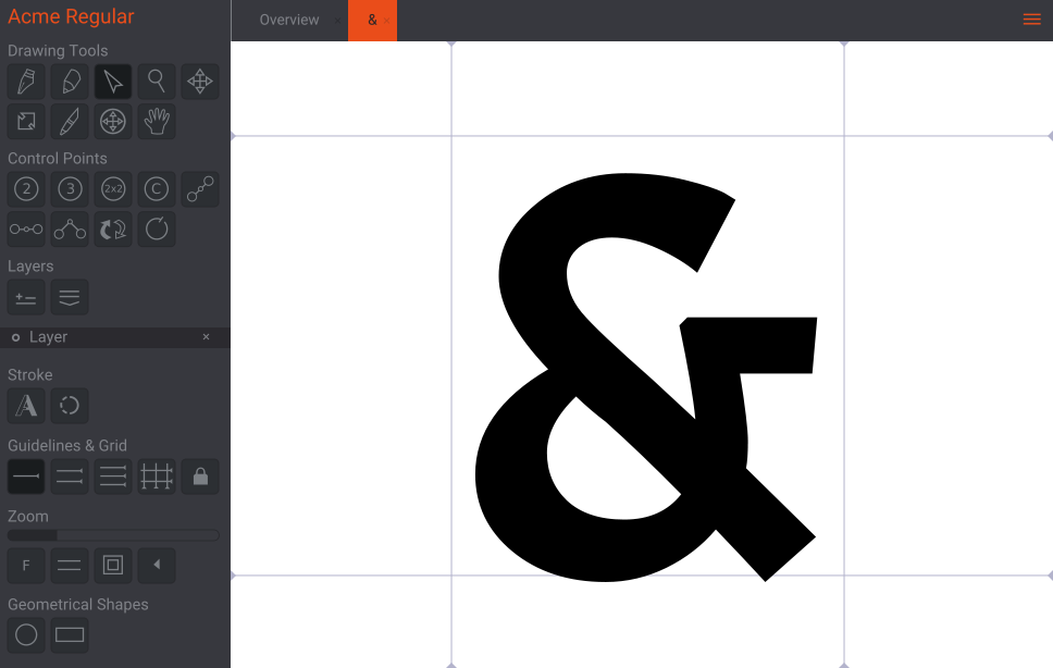 Download Birdfont - A free font editor for TTF, OTF, EOT and SVG fonts